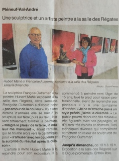francoise-outreman-art - Exposition au Val André
