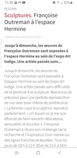 francoise-outreman-art - Exposition à Plouha